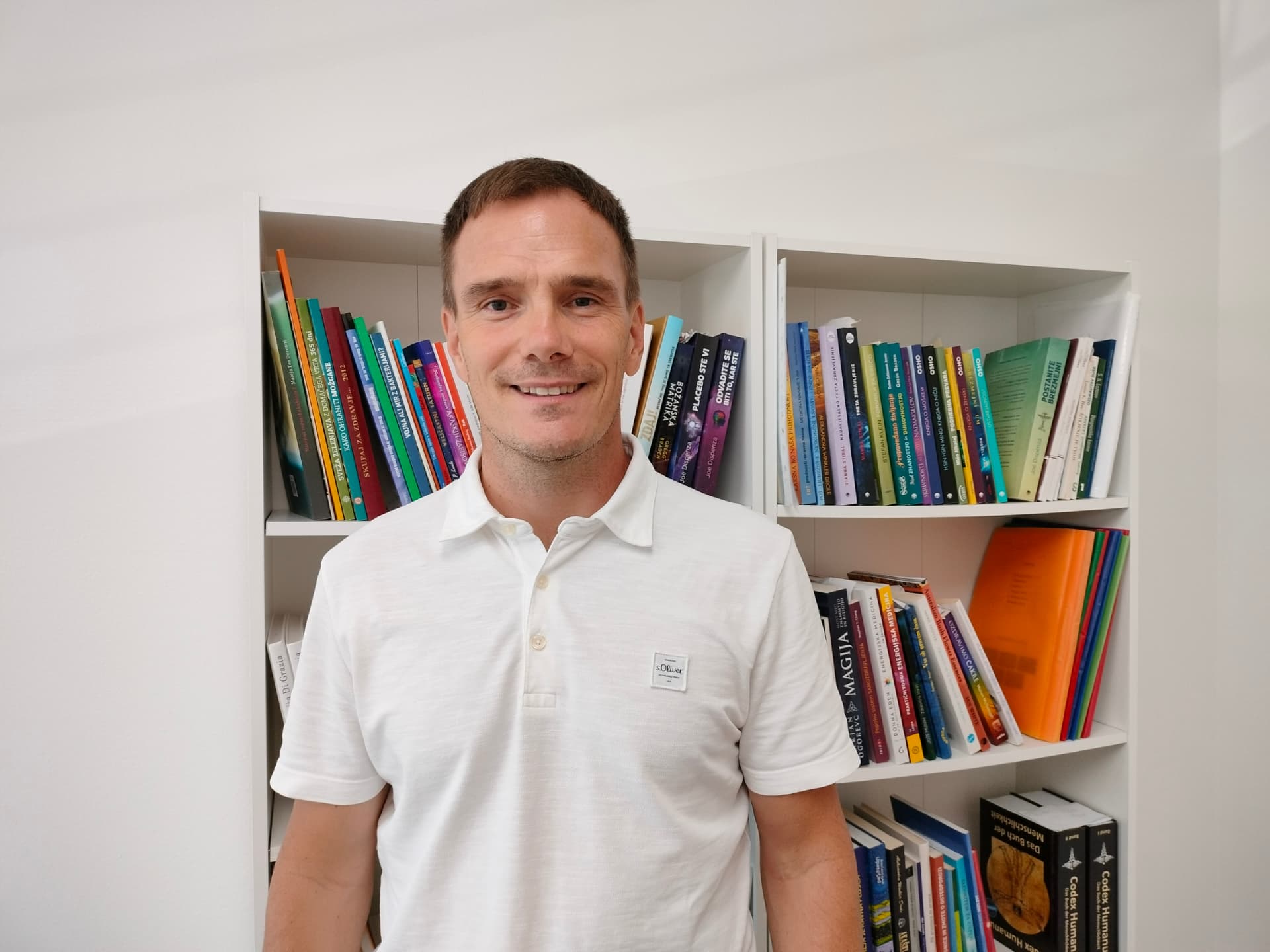 mag. Matej Bezgovšek, naturopath and hypnotherapist